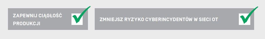 cyberbezpieczenstwo ciaglosc produkcji ochrona sieci OT