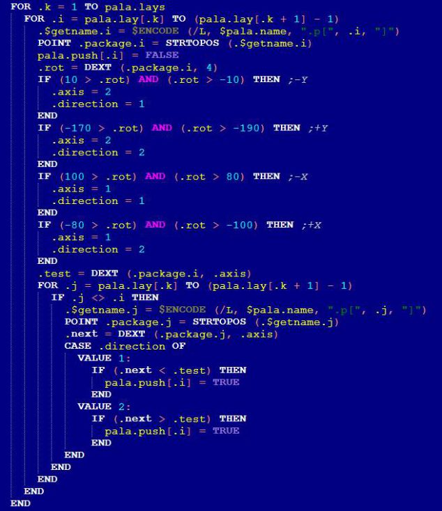 Programming an industrial robot - text language - conditional instructions,source: ASTOR