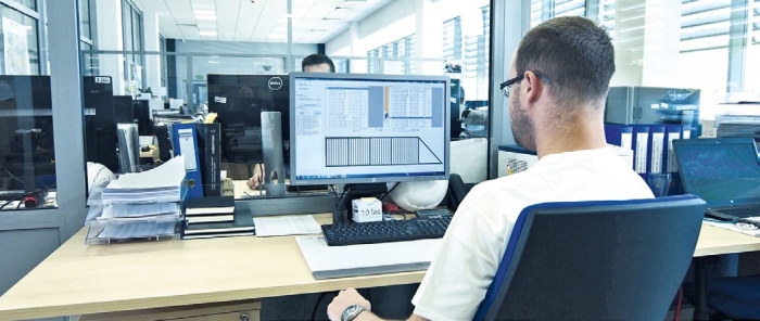 Fencing constructor at WIŚNIOWSKI during product configuration in the ERP system