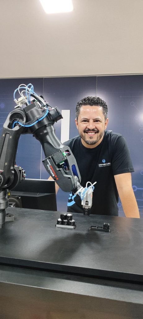 Antonio Beluco, the founder and owner of Unimate Labs, robotics engineer by profession and passion. Source: Unimate Labs