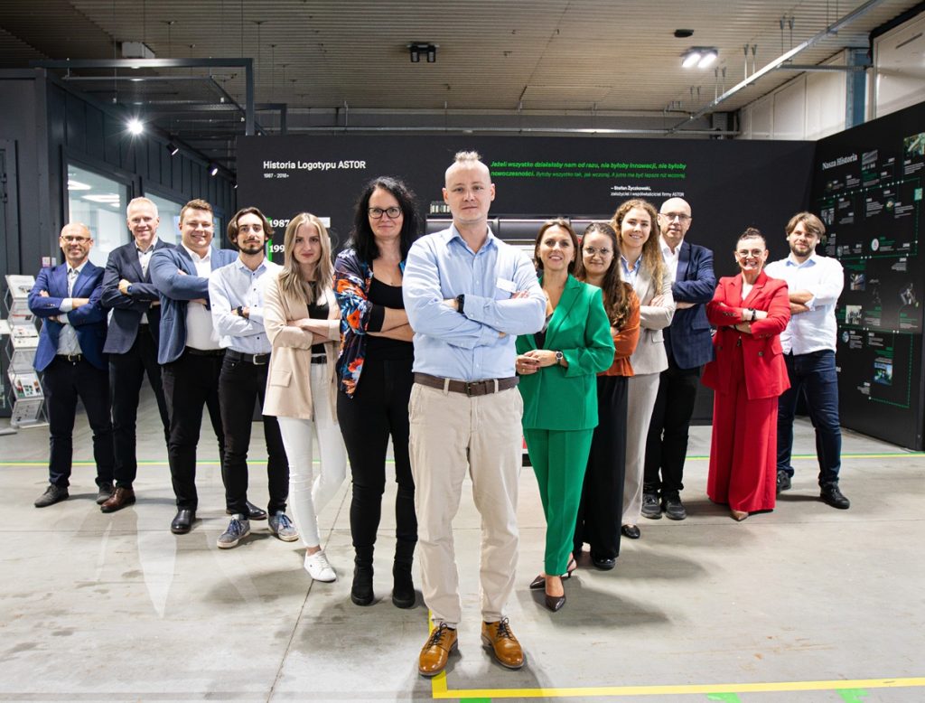 The Astorino team, which combines engineering, marketing, PR, sales and educational expertise