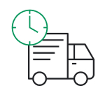 Ikona lokalnego magazynu w Krakowie i szybkiej dostępności produktów