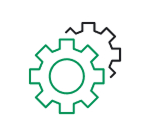 Ikona optymalizacji kosztów i oszczędności czasu