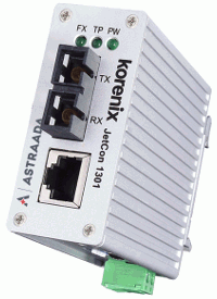 JetCon1301 - Konwerter Ethernet-światłowód
