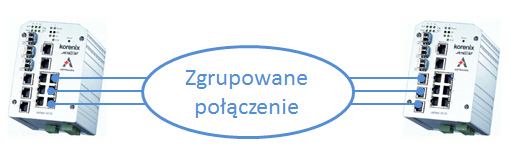 Switche zarządzalne grupowanie połączeń