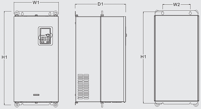 Obudowa 30 - 110kW montaz scienny