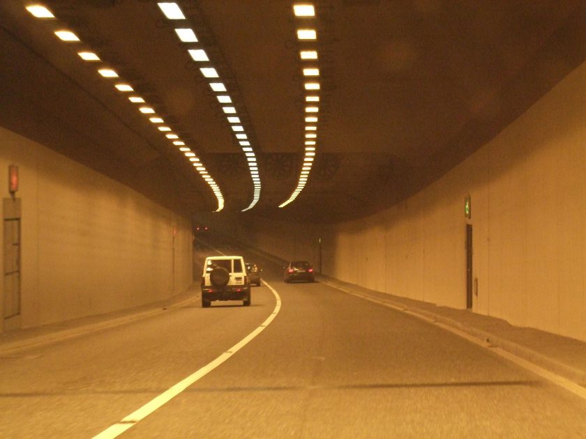 Tunel im. Jacka Lyncha w Cork (Irlandia). Źródło: Wikipedia
