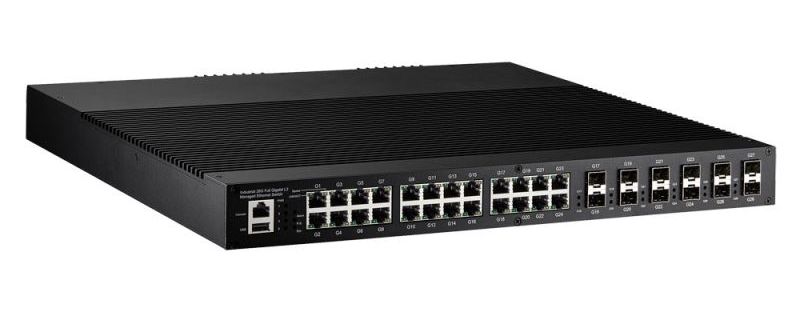 Przemysłowy switch ethernetowy Astraada JET-NET-6828GF