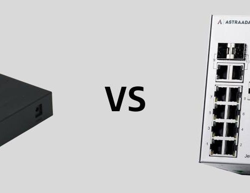Switch niezarządzalny przemysłowy, Ethernet - 8-portowy (6 x