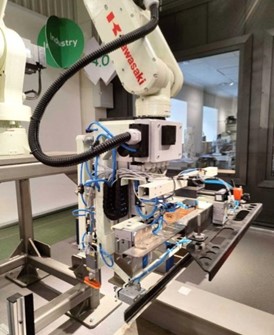 Gripper pentru un robot industrial, sursă: ASTOR