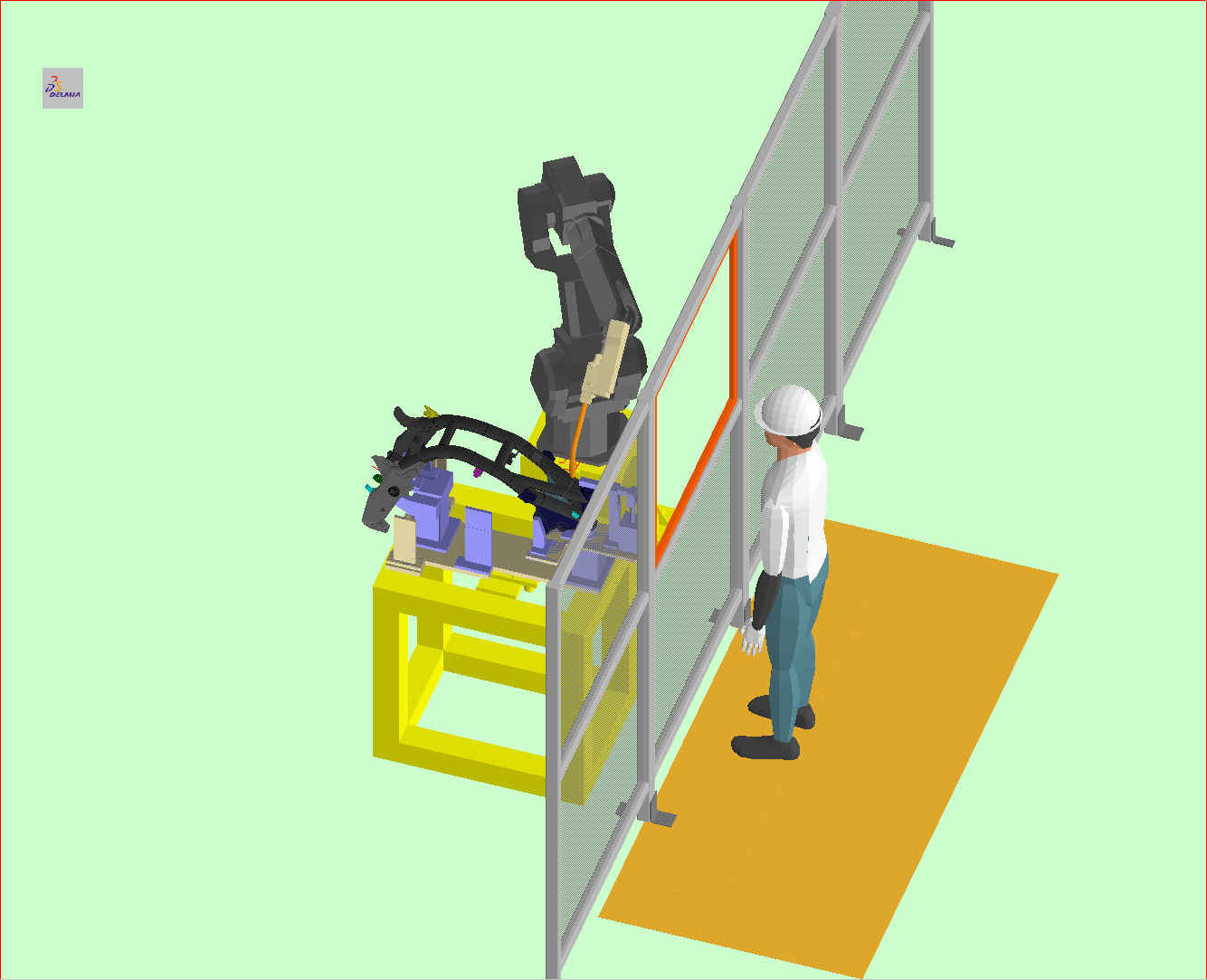 Figura 5. Cubic-S: funcția de monitorizare a vitezei la roboții Kawasaki Robotics