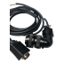 Kabel 3m do enkodera absolutnego silnika 1kW, 230V; 2…5.5kW, 400V 1