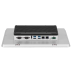 Przemysłowy komputer panelowy 12.5”, dotykowy pojemnościowy, 1366*768, wersja STANDARD, Intel Celeron J1900, 4GB RAM, mSATA SSD 128 GB, WIN10-IOT Ent LTSB 2019 , 2x RS232, 4x USB, 2x Intel Gigalan, zasilanie 12-24 VDC z zasilaczem 1