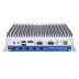 Kompaktowy bezwentylatorowy komputer przemysłowy typu BOX, Celeron J6412, 8 GB RAM, 128 GB SSD, Windows 10 IOT 2