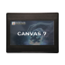 Canvas 7; 2 rdzenie; 7" kolor; 2 MB pamięci; RS232; RS485; RS232/485; 1x Ethernet; 1x USB-A; MicroSD; 1x CAN; 12 DI (4 HSC); 6 DO (przekaźnik 2A); 4 AI (0-10V; 0-20mA; 4-20mA) 2
