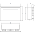 Astraada ONE Compact HMI PI Prime S02 - PLC+HMI, 7", WVGA, Raspberry Pi CM4 4x1.5GHz, 1GB RAM, 1x RS232/485, 2x USB, 1x CAN, 2x ETH, 1x MicroSD, Codesys 3.5 1