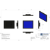 HMI Connect 15" LCD(1024 x 768); + kabel HE-HMICBL-1M; wymaga CPU300 2