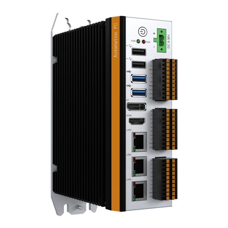 PROMOCJA - Komputer przemysłowy typu box, mini PC, procesor Intel Celeron J6412, 16GB RAM, dysk SSD 256 GB, 16DI, 16DO