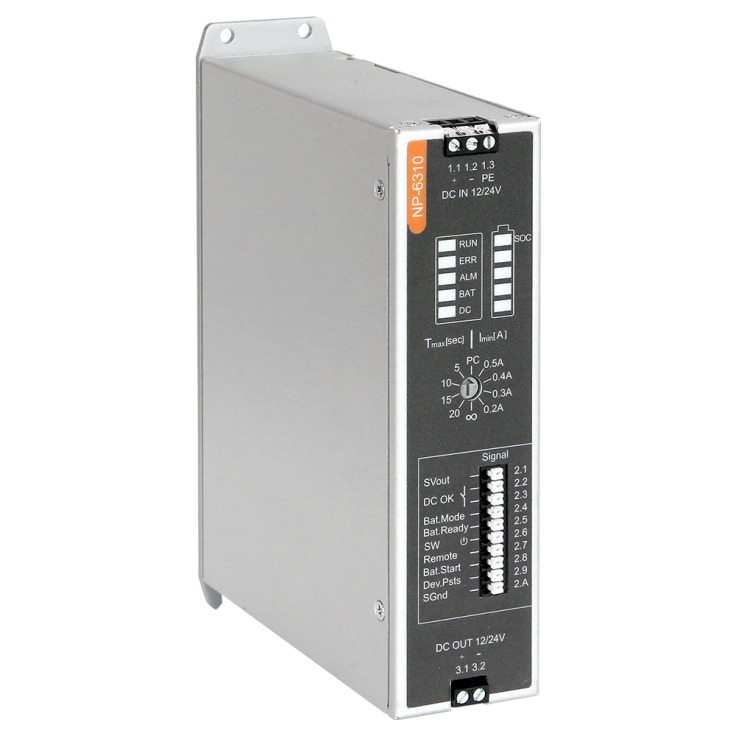 Moduł UPS dla komputerów przemysłowych, 1080 Ws, 9A, 12/24V DC