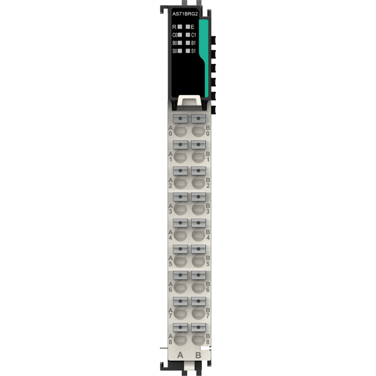 Astraada A-Series IO - Moduł pomiaru mostka rezystancyjnego; Wej 2-kanałowy; 5VDC 24Bit