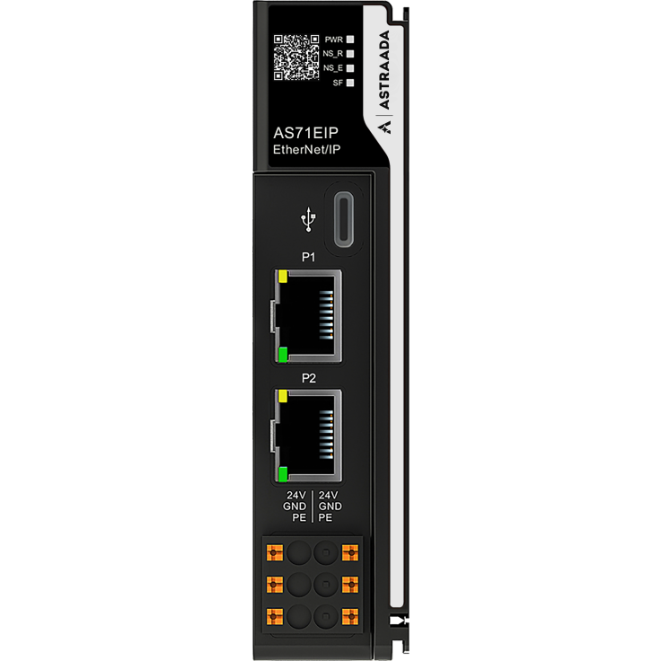 Astraada A-Series IO - Interfejs komunikacyjny układu oddalonego EtherNet/IP (Buscoupler)
