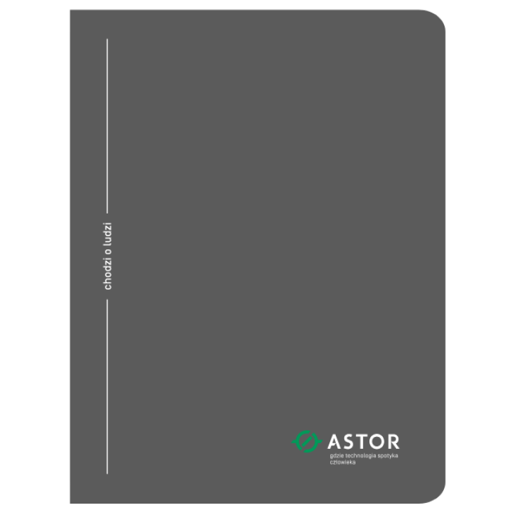 ASTOR zeszyt w miękkiej okładce