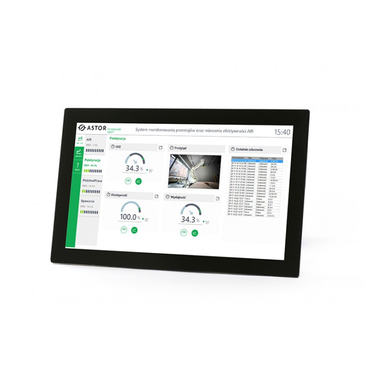 Sterownik PLC z terminalem HMI Astraada One Compact HMI DC2115 WUX CS - 15.6", 4DI, 4DO, 4AI (270011300)