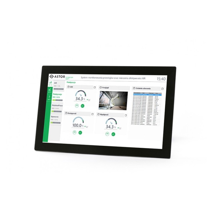 Astraada One Terminal Prime - Terminal operatorski 15.6" TFT, dotykowy pojemnościowy, i.MX6 800 MHz, 2 GB Flash, 512 MB RAM, 1x USB, 1x ETH