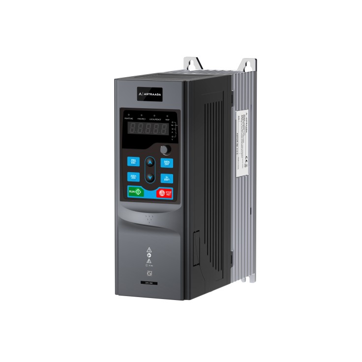  Falownik 7.5 kW trójfazowy do wentylatora i pompy, filtr kategorii C2, panel LED 
