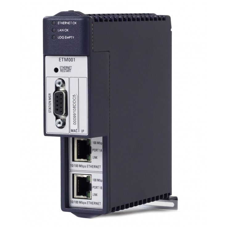 RX3i - Moduł komunikacyjny Ethernet 2x 10/100BaseT (switch); Modbus TCP Client/Server; SRTP; EGD
