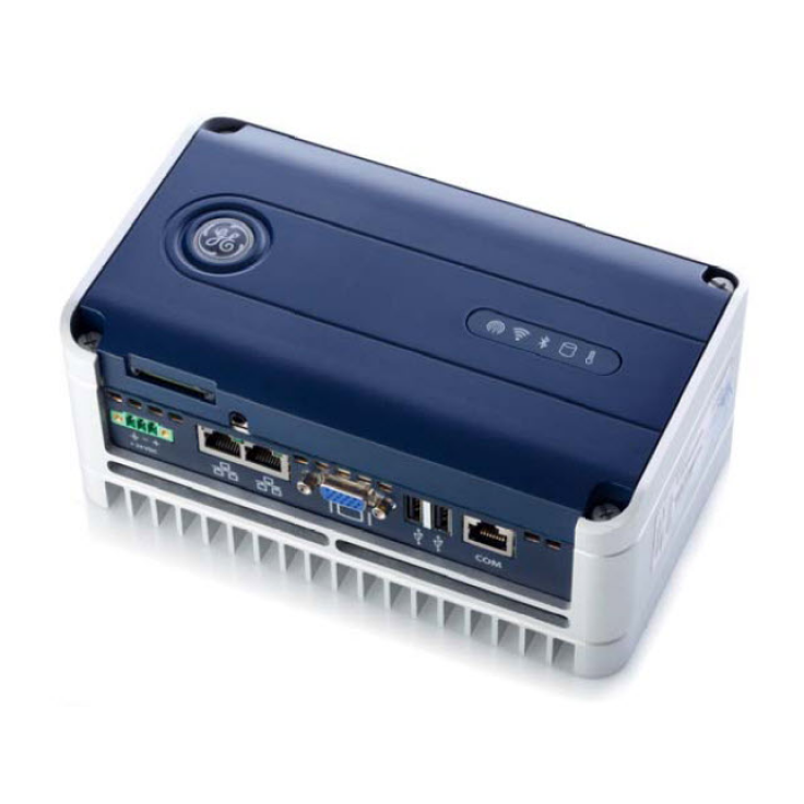 Komputer przemysłowy GE: RXi BOX iPC; Via Eden; 1 GHz; 4 GB RAM; 32 GB SSD; 2xETH; 2xUSB; 1xRS; VGA; WIN 7 Prof; 24VDC