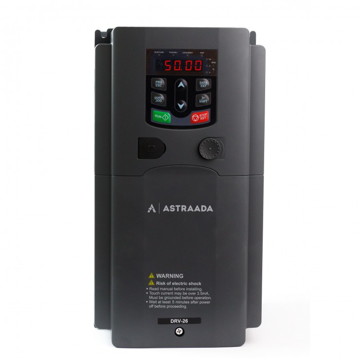 Falownik trójfazowy wektorowy 15 kW, filtr EMC, funkcje wentylatorowo-pompowe