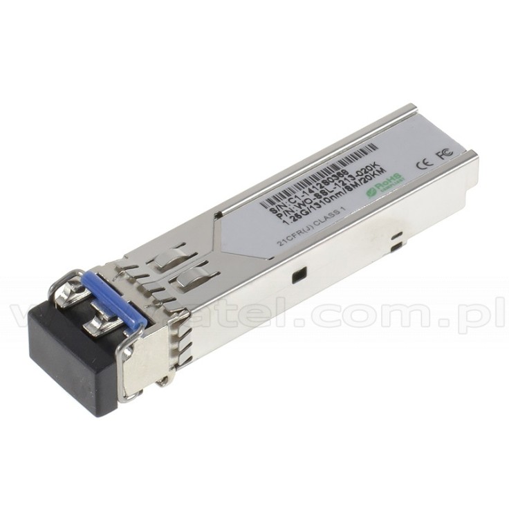 Wyprzedaż - Astraada NET - Moduł SFP, Multi-mode 100Mbps 5KM Fiber Transceiver,   -10~70c, złącze LC