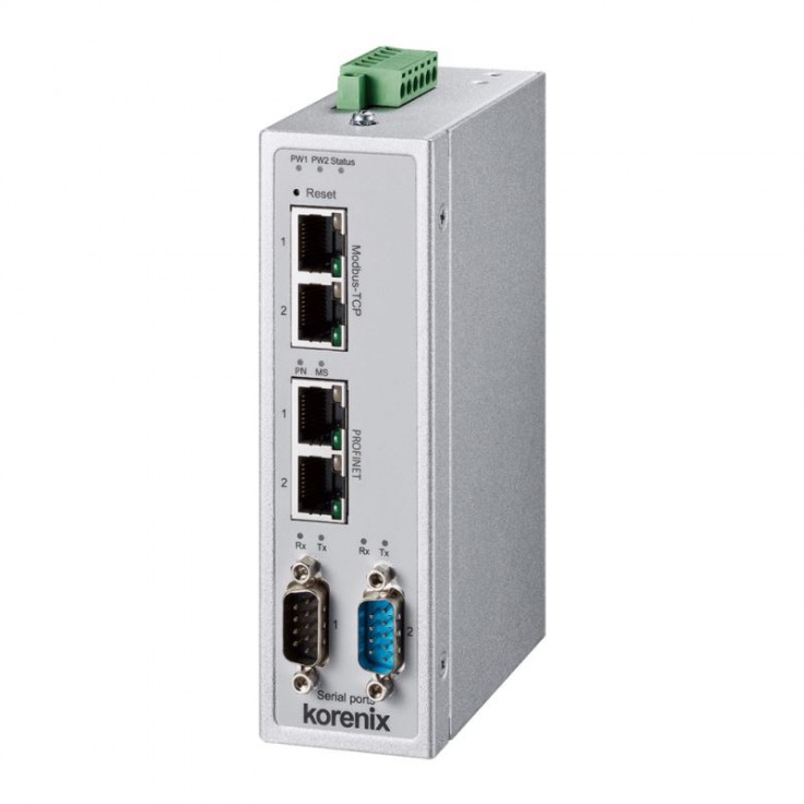 Konwerter Modbus RTU/TCP na PROFINET, zasilanie 24V DC