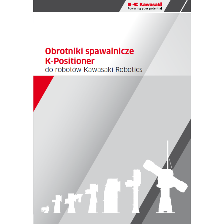 Obrotniki spawalnicze K-Positioner do robotów Kawasaki Robotics