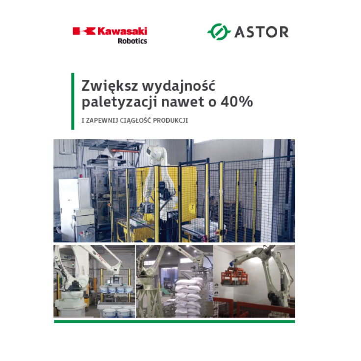 Zwiększ wydajność paletyzacji nawet o 40%
