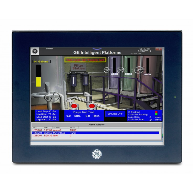 Dotykowy panel operatorski QuickPanel+; 12" Multi-touch, 1GHz, 1024 MB RAM, 512 MB Flash, 2xETH, RS232, RS485, 2xUSB, 24VDC