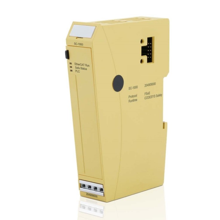 Astraada One Modular - Jednostka centralna SAFETY SC-1000, IEC 61508 SIL 3, DIN EN ISO 13849-1, Failsafe over EtherCAT (FSoE)