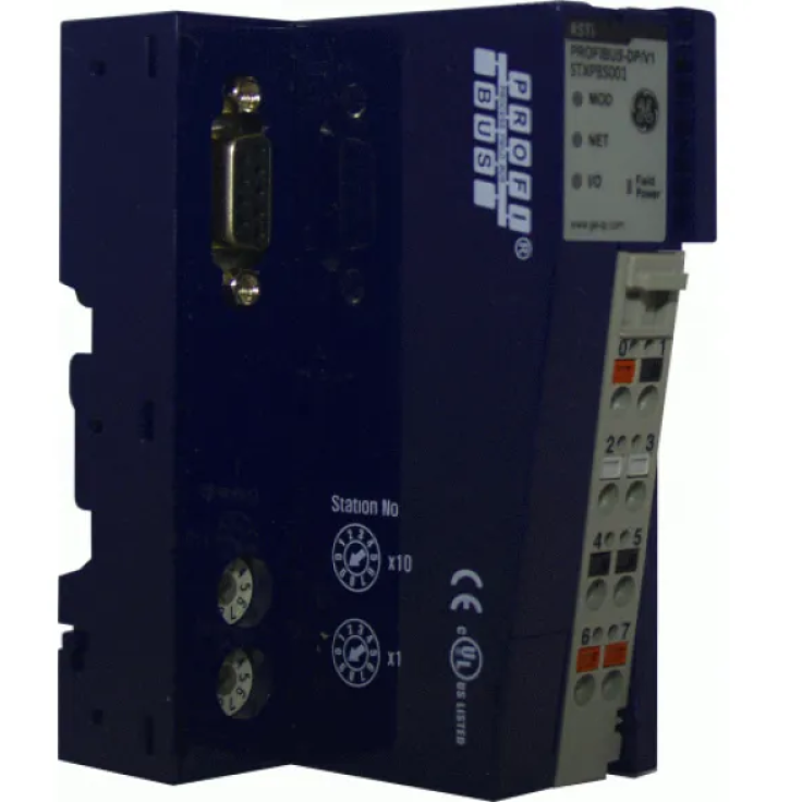 Wyprzedaż - RSTi I/O Profibus DP; 16 wej dyskr. 24VDC; 16 izol. wyj. przek.; log dodatnia; max 8 modułów