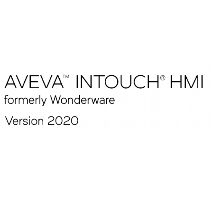 AVEVA InTouch HMI (dawniej Wonderware) 2020 Runtime bez I/O - 60 000 zmiennych - uaktualnienie