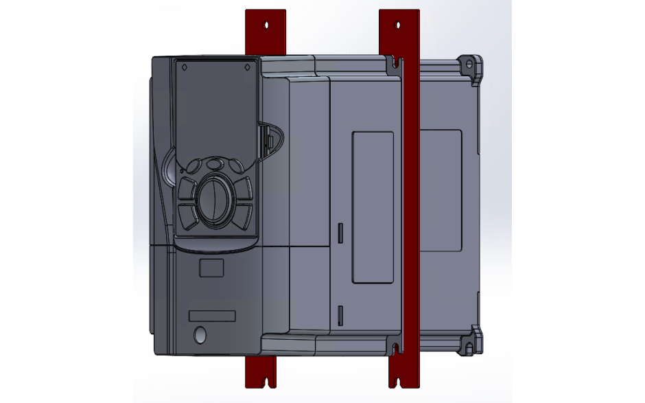 System montażu kołnierzowego do falownika 1.5/2.2 kW 4