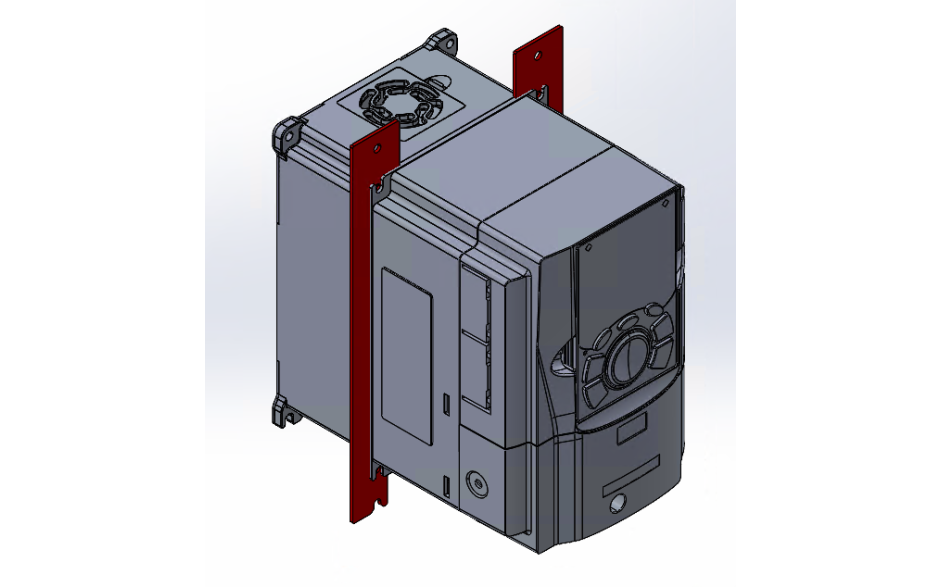 System montażu kołnierzowego do falownika 1.5/2.2 kW 2