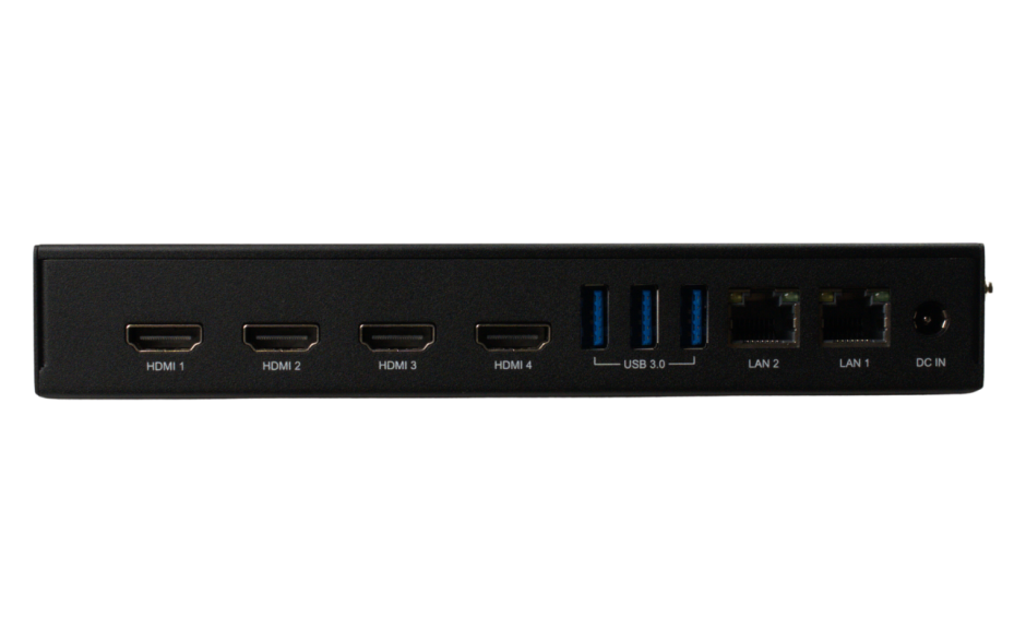 PROMOCJA - Komputer przemysłowy mini PC, 4 porty HDMI, procesor Intel i5-1235U, 16GB RAM, dysk SSD 512GB, WIN11 IOT 12