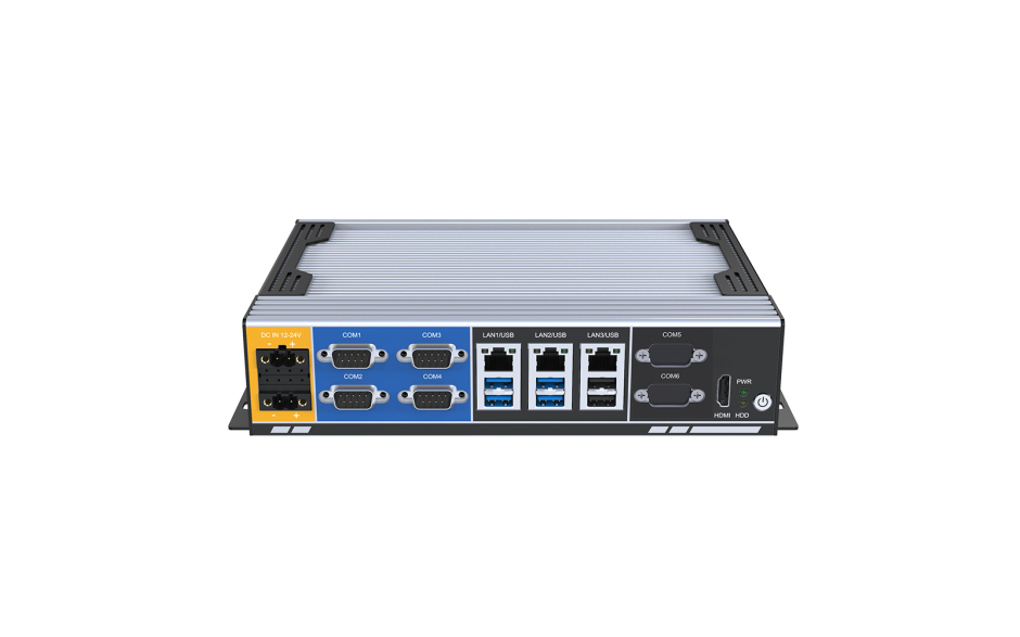 [AS56BOX-3250] Bezwentylatorowy komputer przemysłowy typu box,  procesor Intel Core i3/i5/i7 10/11 generacji, do 32 GB RAM, dysk SSD mSATA, M.2 2