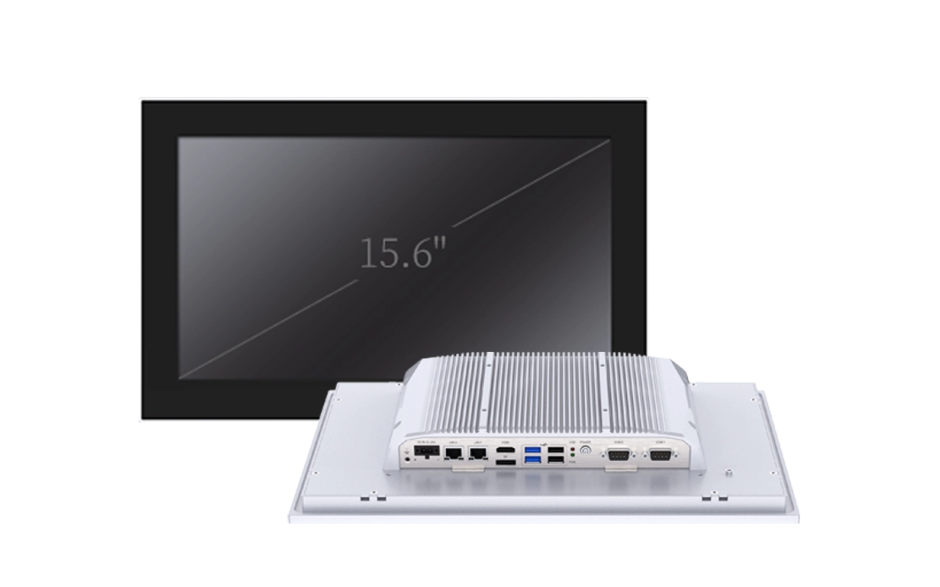 Przemysłowy komputer panelowy 15,6”, ekran dotykowy pojemnościowy, 1920*1080, Intel Celeron J6412, 8 GB RAM, SSD 256 GB, WIN 11 IOT LTSC 2