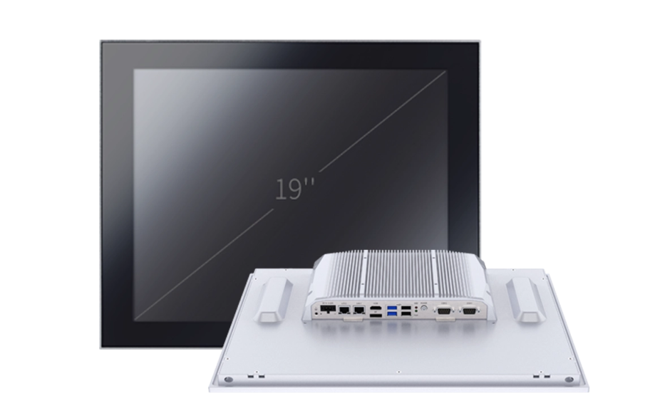 Przemysłowy komputer panelowy 19”, ekran dotykowy pojemnościowy, 1280*1024, Intel Celeron J6412, 8 GB RAM, SSD 256 GB, WIN 11 IOT LTSC 2