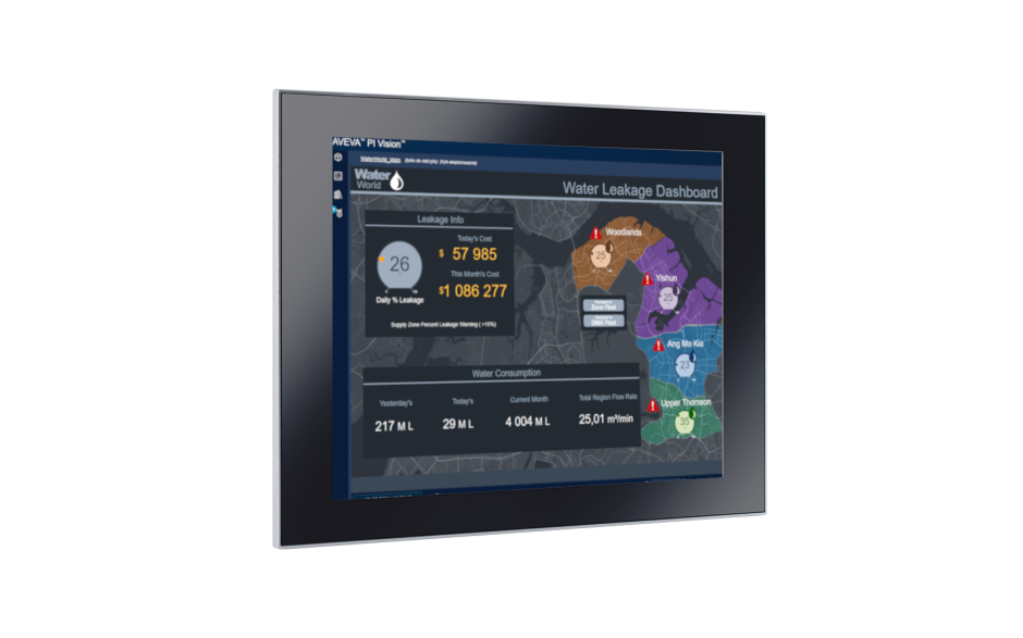 Przemysłowy komputer panelowy 17”, dotykowy pojemnościowy, 1280*1024, Intel i5-11500, 16GB RAM, SSD 256 GB, WIN11-PRO, 4 x RS232/485, 4 x USB 3.0, 3 x Gigabit Ethernet, HDMI, zasilanie 12-24VDC z zasilaczem