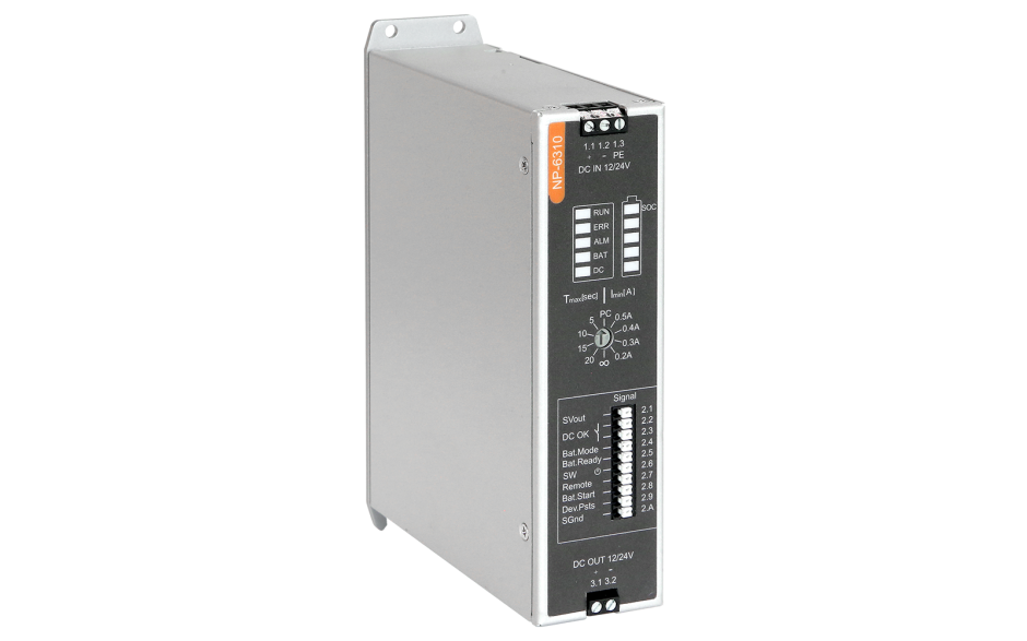 Moduł UPS dla komputerów przemysłowych, 1080 Ws, 9A, 12/24V DC