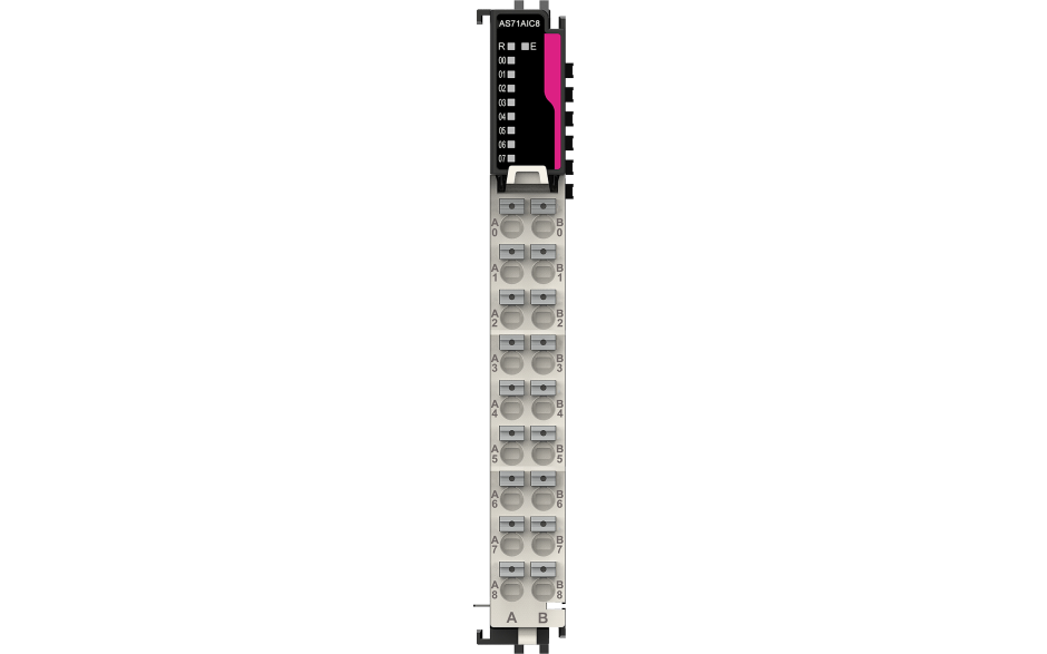 Astraada A-Series IO - Moduł wejść analogowych prądowych 8AI (0–20mA, 4–20mA, ±20mA; 16Bit)
