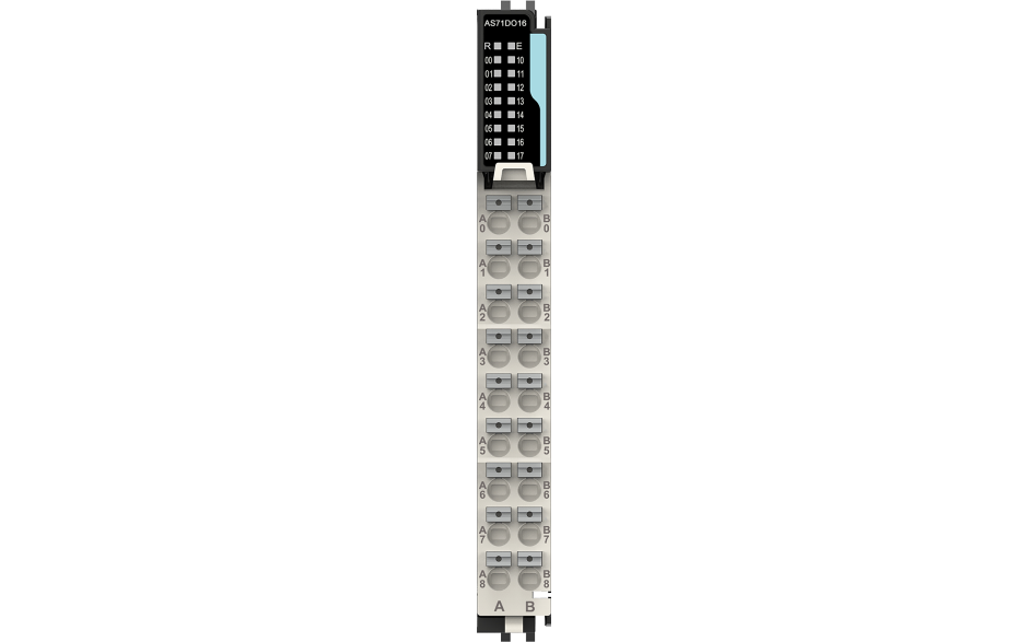 Astraada A-Series IO - Moduł wyjść dyskretnych tranzystorowych 16DO (24VDC 1ms)
